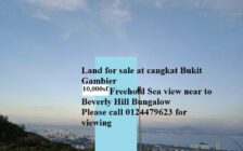 Sea View Land FOR SALE @ Cangkat Buki...
