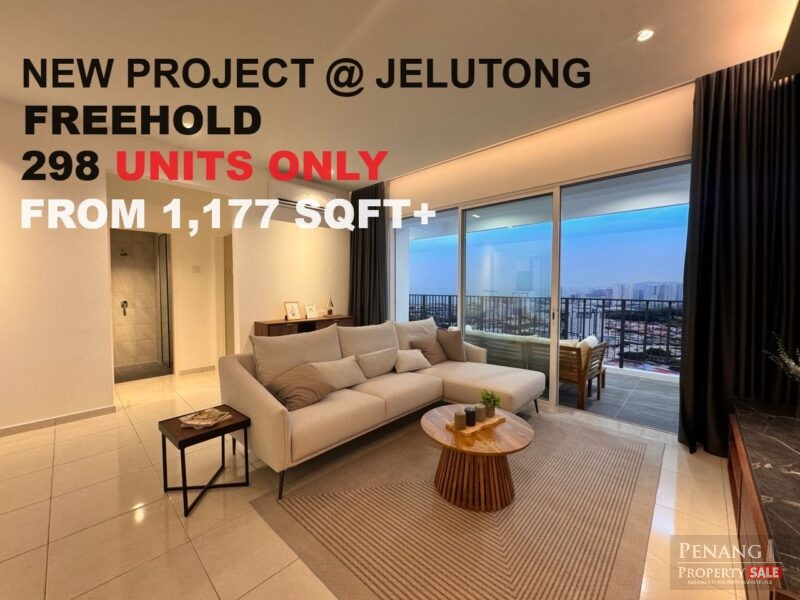Central Residence Condominium Jelutong Freehold Low D...