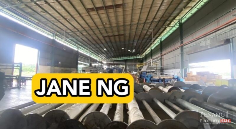 Detached Factory 3.5 acre Sungai Bakap Valdor 1200amp...