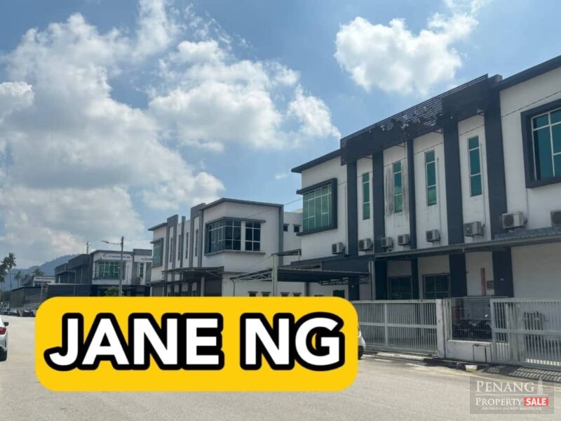 1.5 Storey Light Industrial Semi D Factory Permatang ...