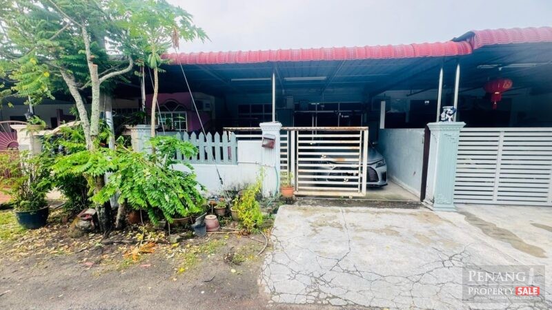 Taman Merak, Simpang Ampat, Single Storey Terrace For...