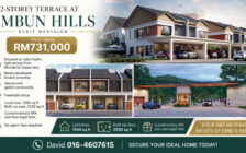 2-Storey Terrace Embun Hills (Bukit Mertajam)