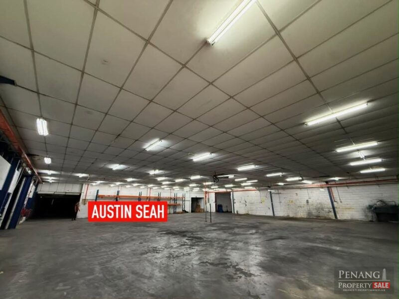 PRAI SINGLE STOREY SEMI-D FACTORY For RENT...
