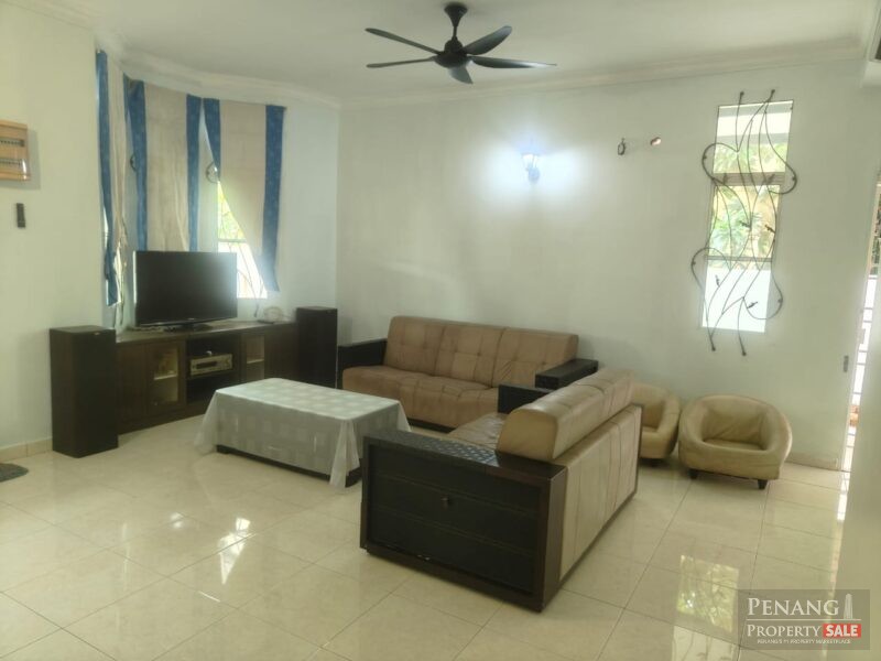 Fully Furnished Bukit Minyak Semi-D For Rent