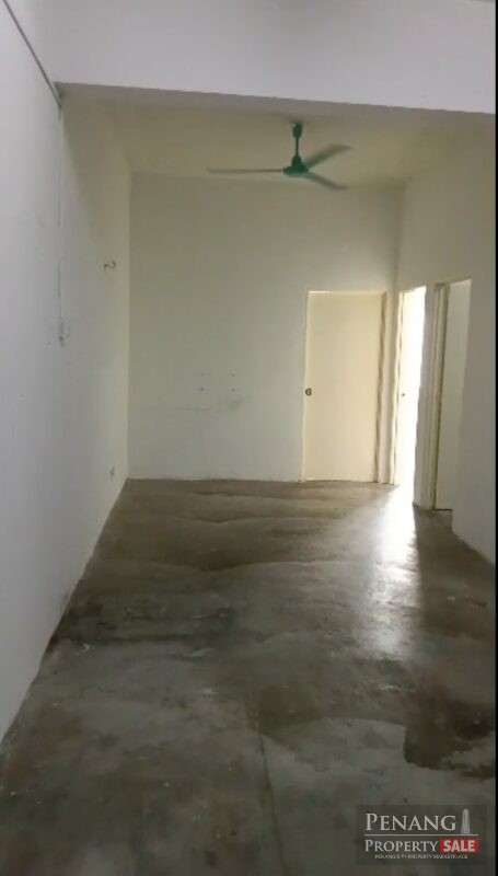 Flat Top floor Juru Setia Investment Penang For Sale